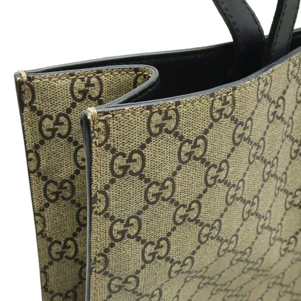 GUCCI Authentic Black Leather Shoulder Bag - Picture 6 of 9